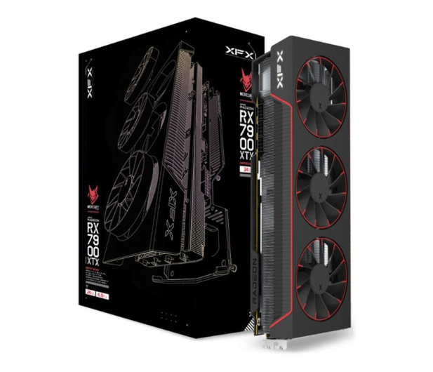 XFX Radeon RX 7900 XTX Mercury Magnetic Air Gaming 24GB GDDR6